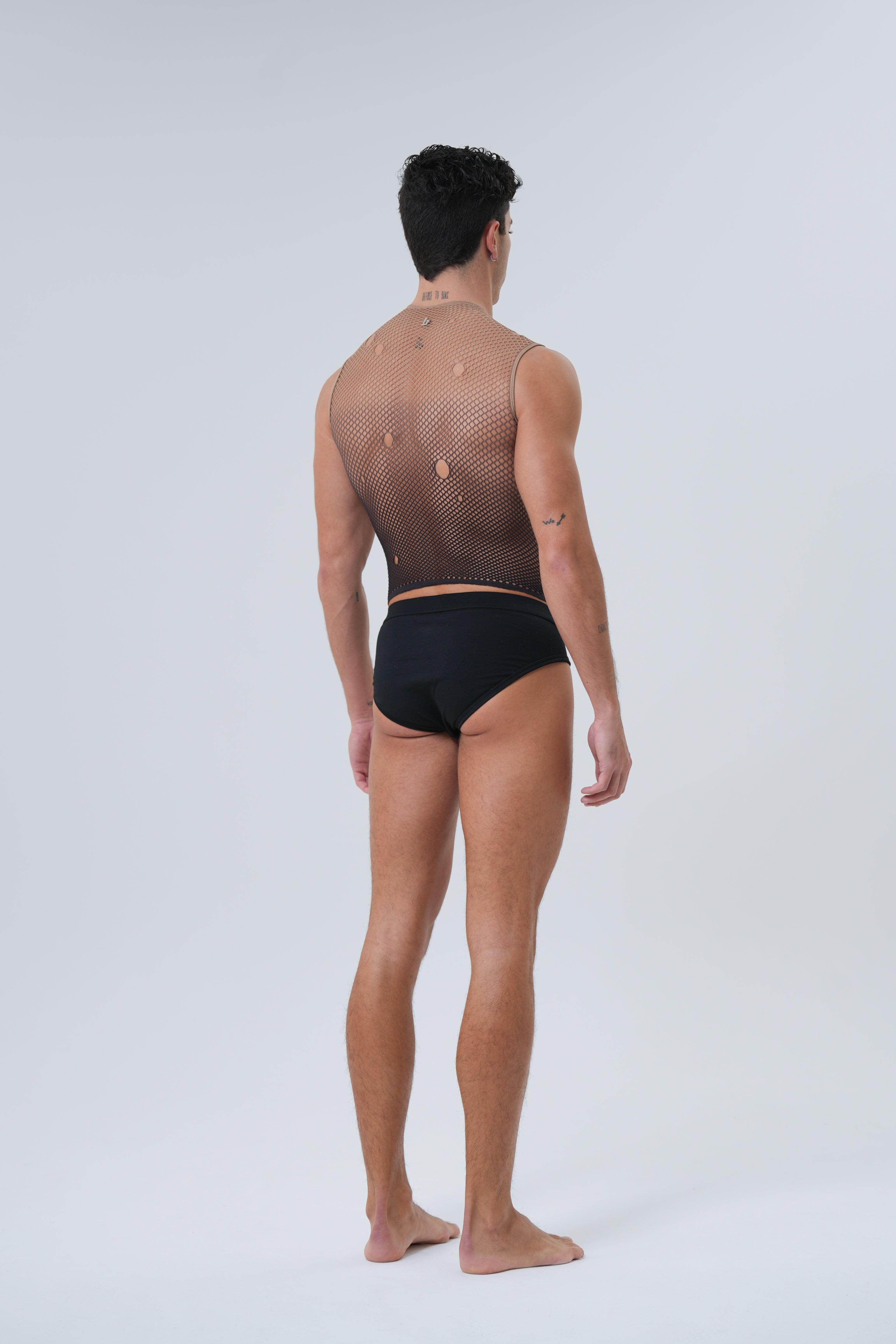 CIRCA TANK TOP - BROWN