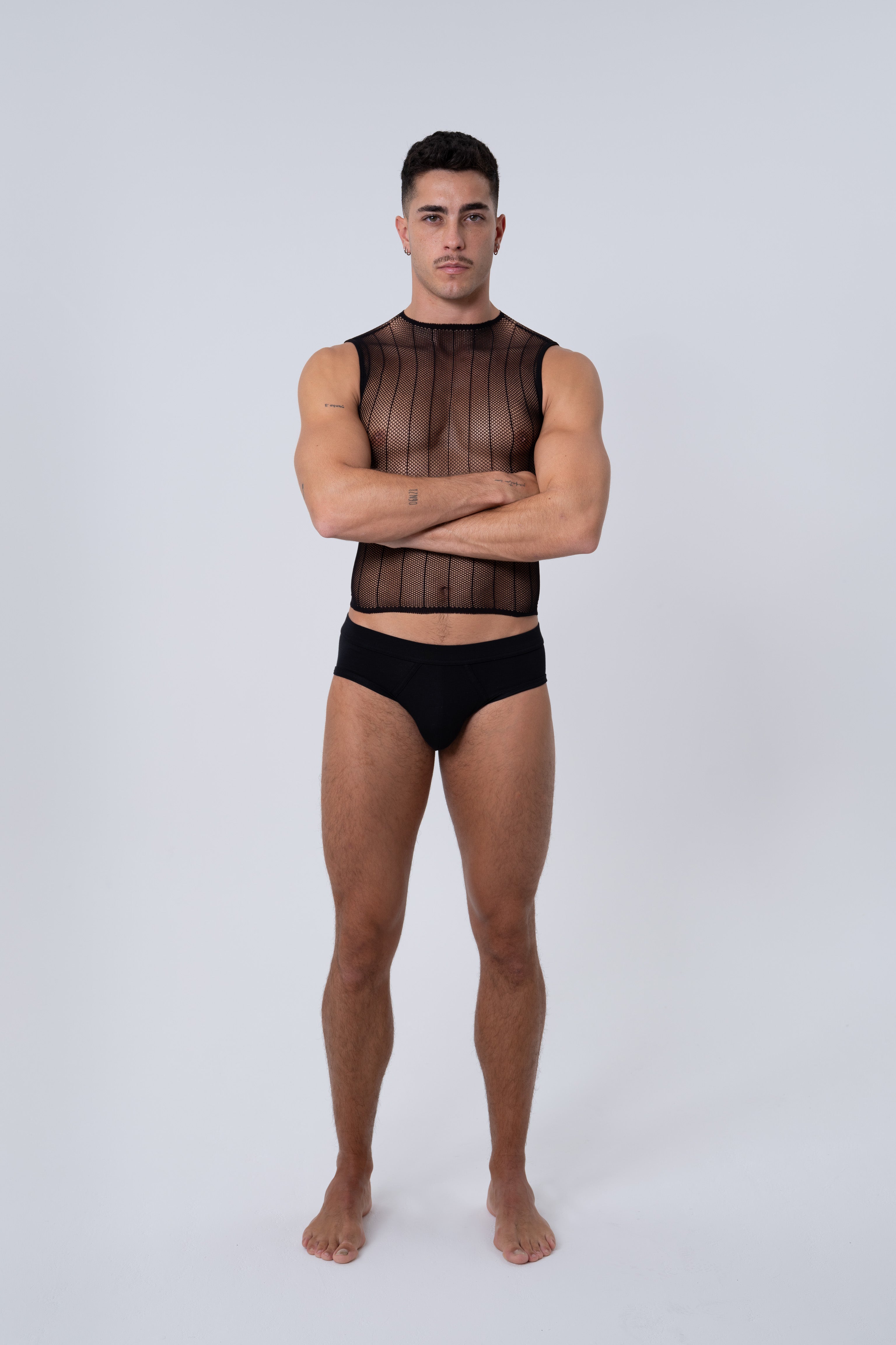 FLUX TANK TOP - BLACK