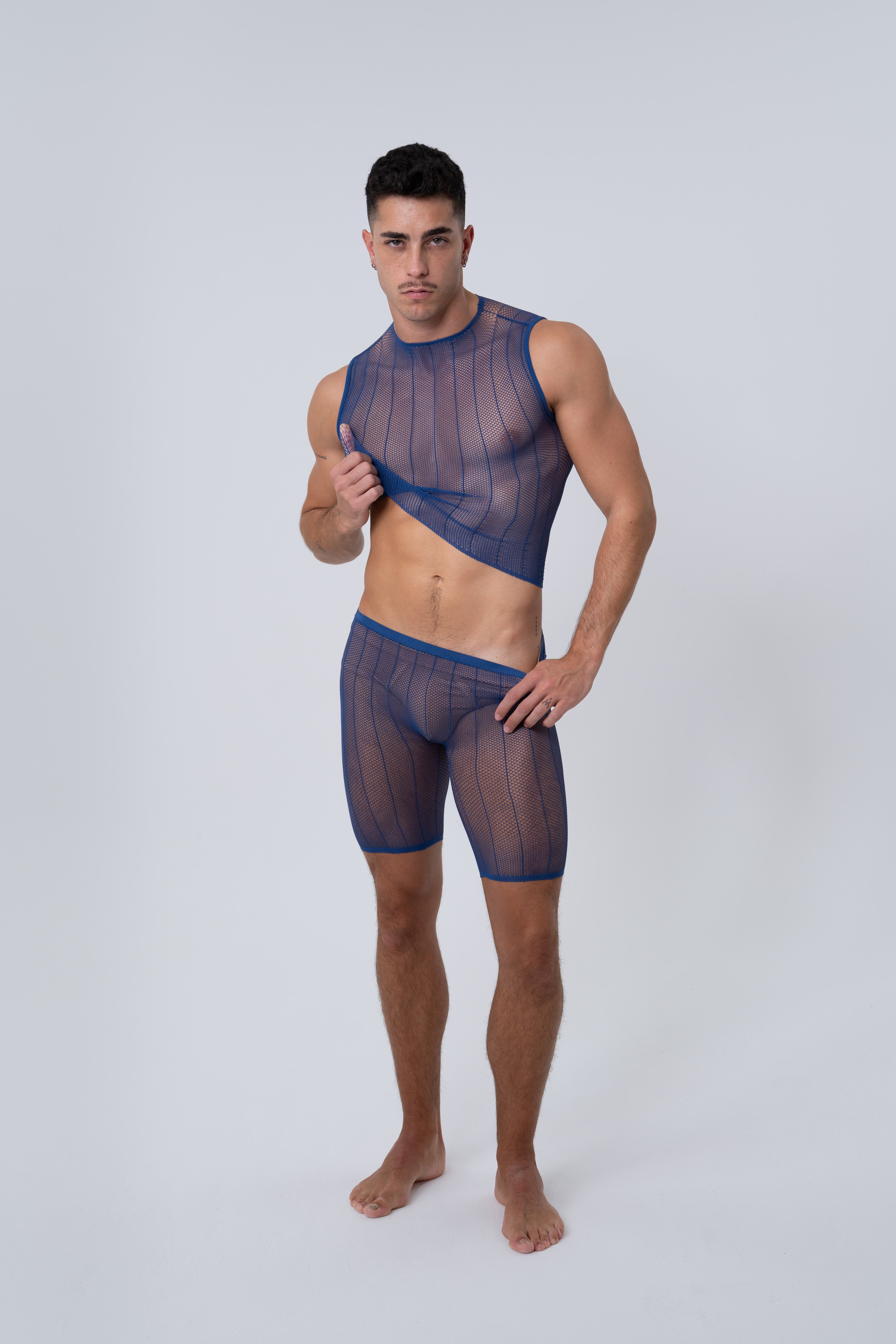 FLUX SHORTS - DENIM BLUE