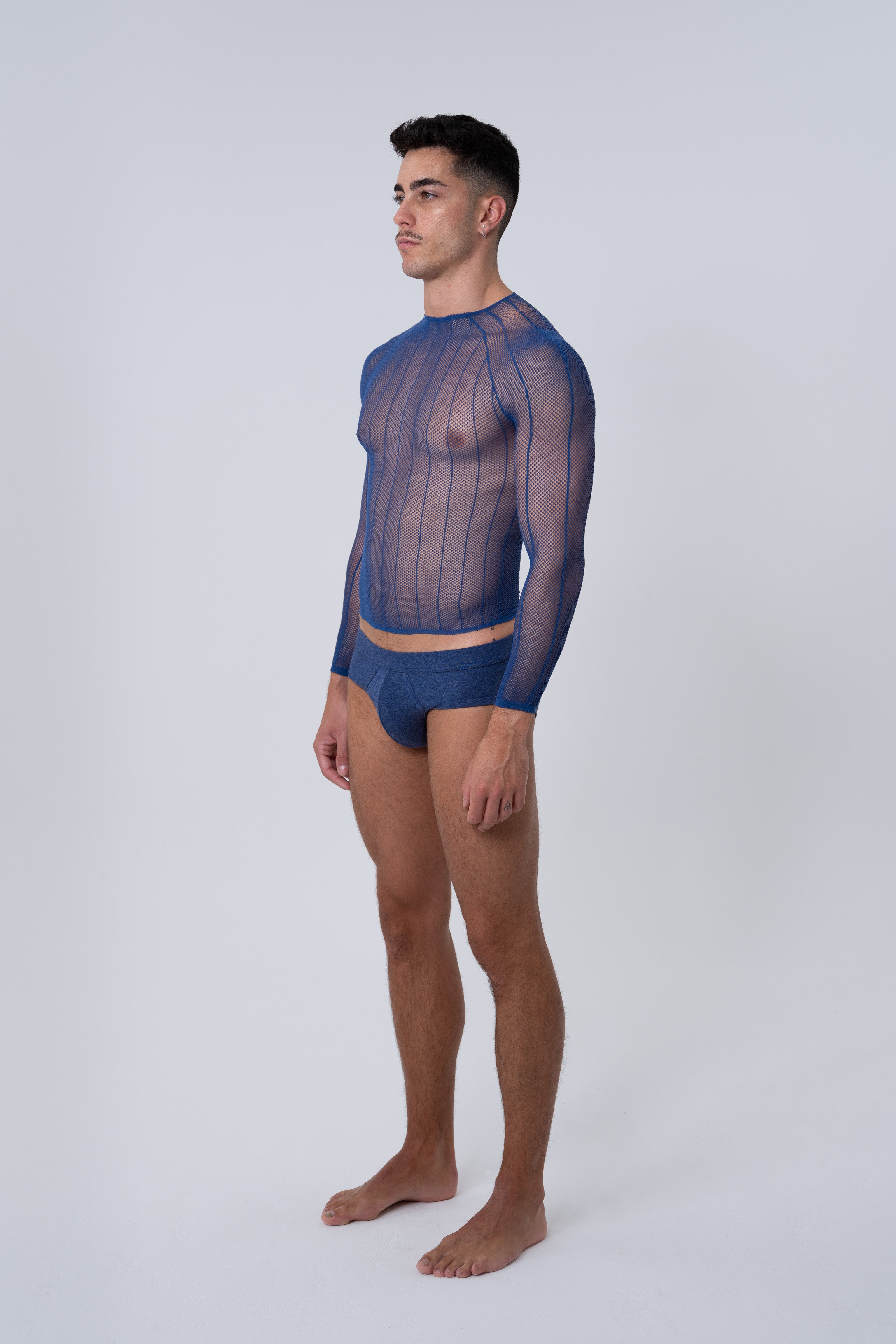 FLUX TOP - DENIM BLUE