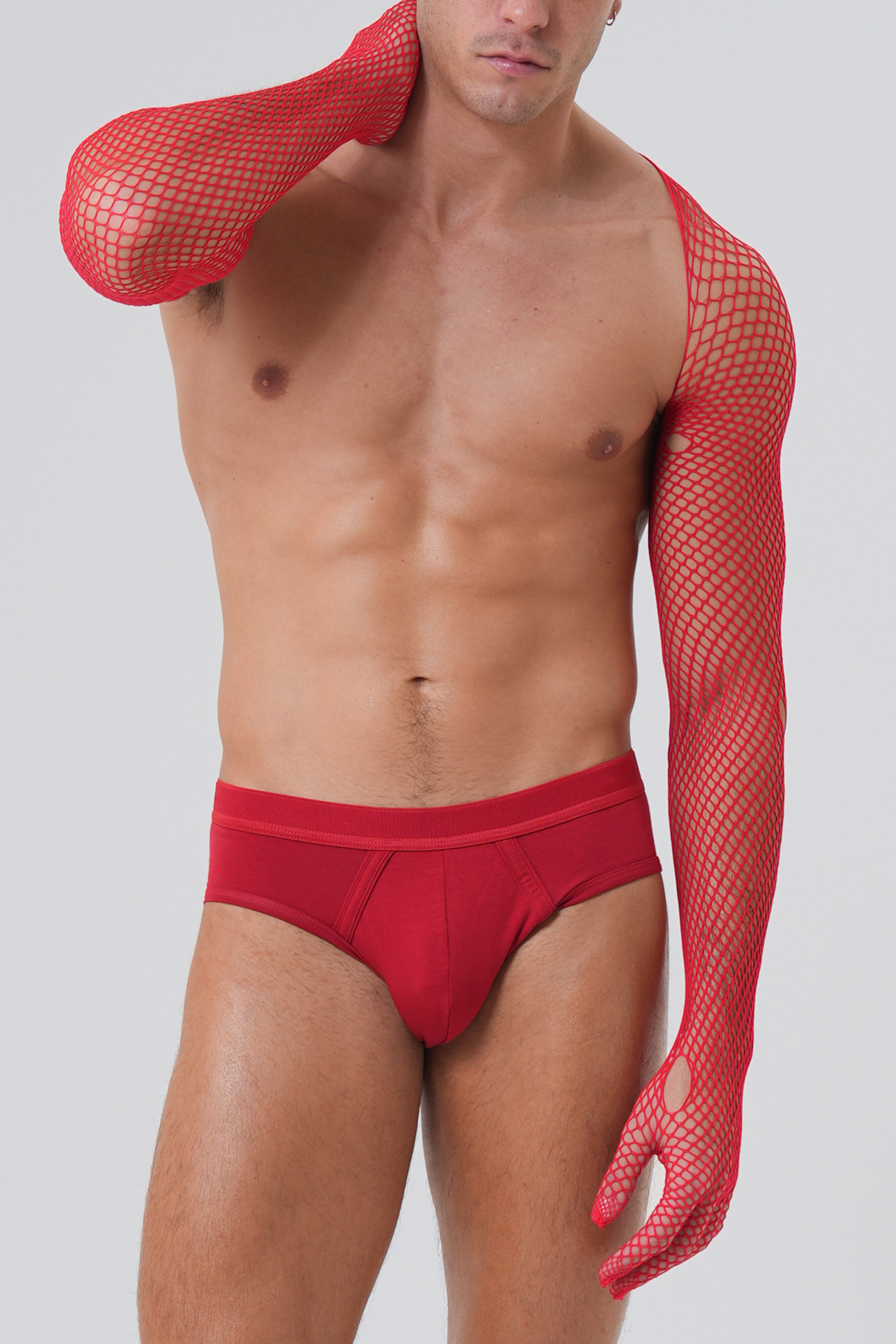 ADONIS ARM SLEEVES RED