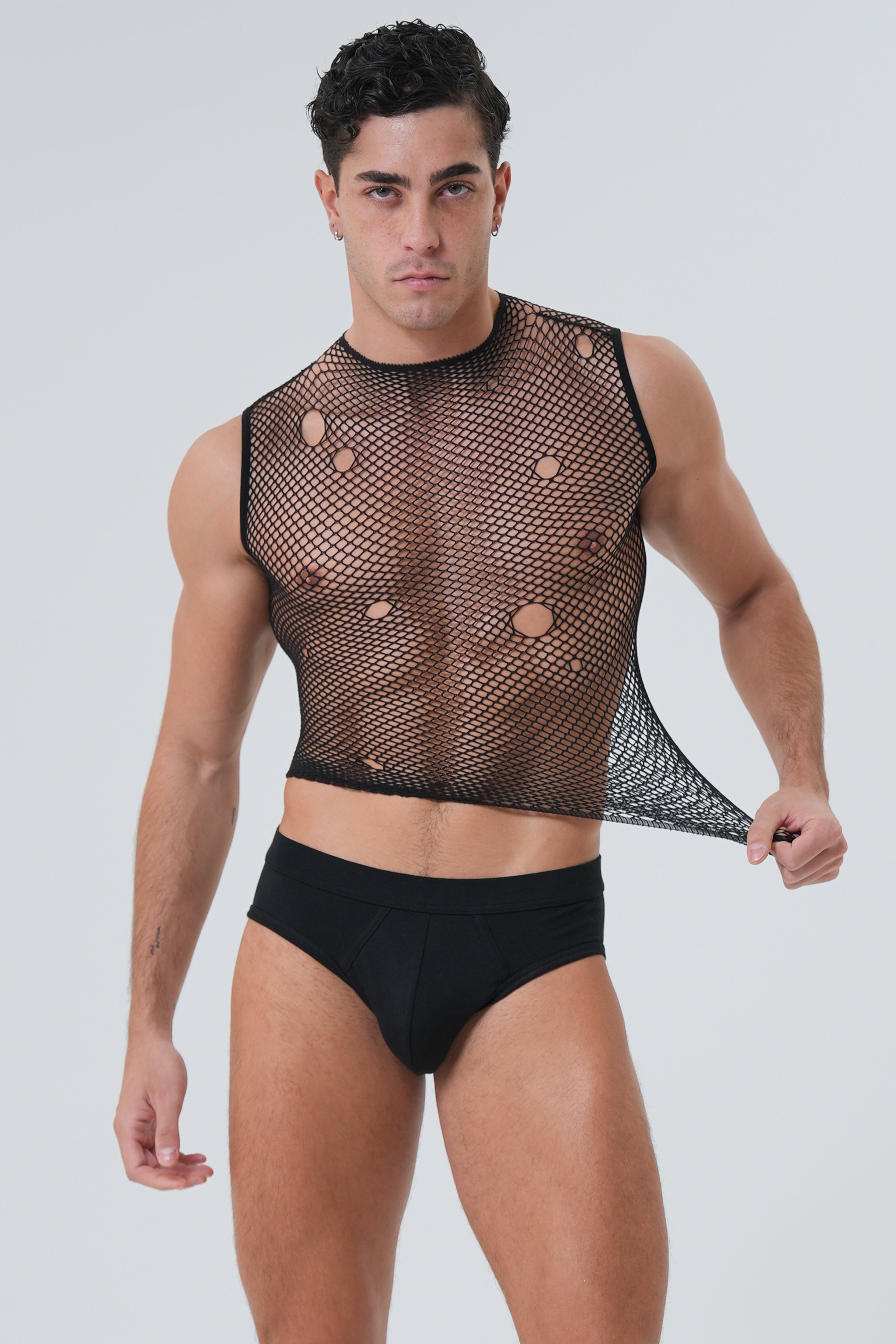 CIRCA TANK TOP - BLACK