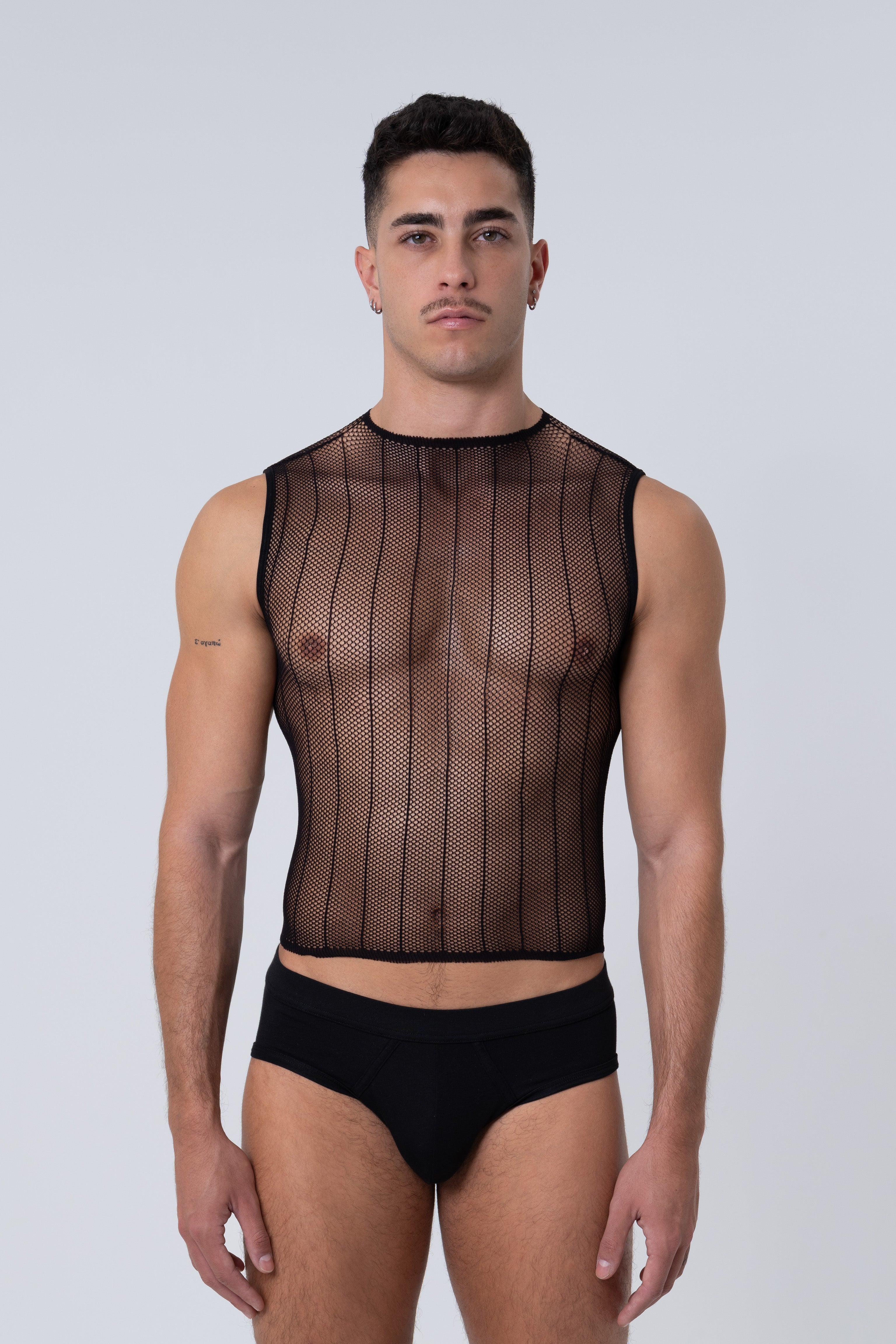 FLUX TANK TOP - BLACK