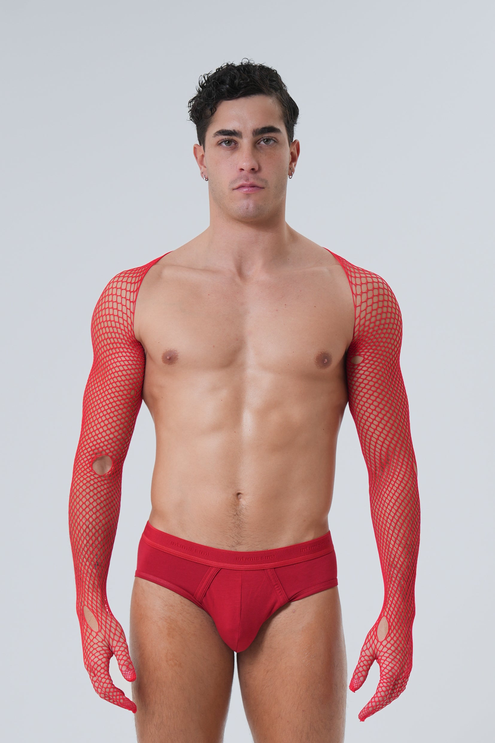ADONIS ARM SLEEVES - RED