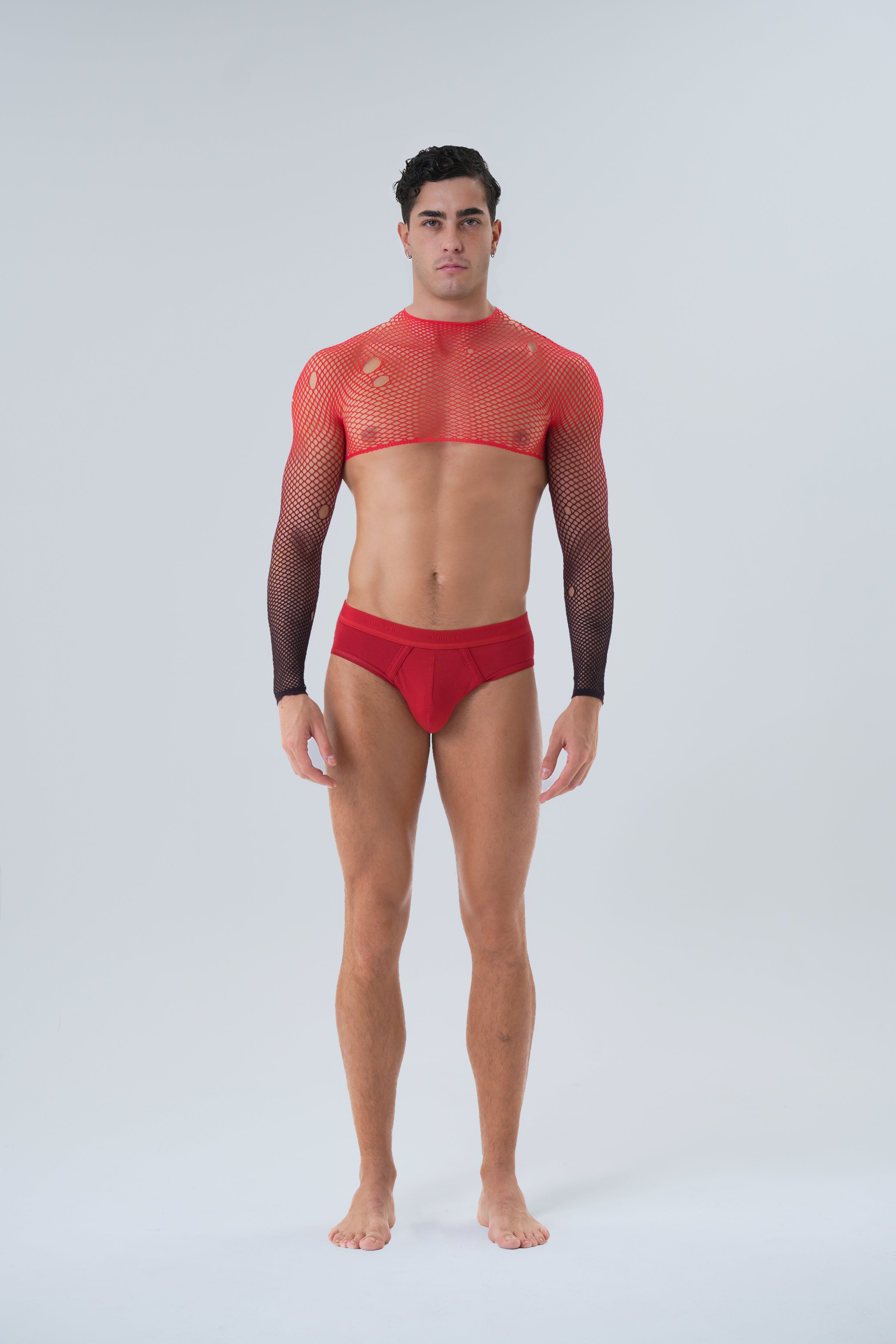 HEAVEN CROP TOP - RED