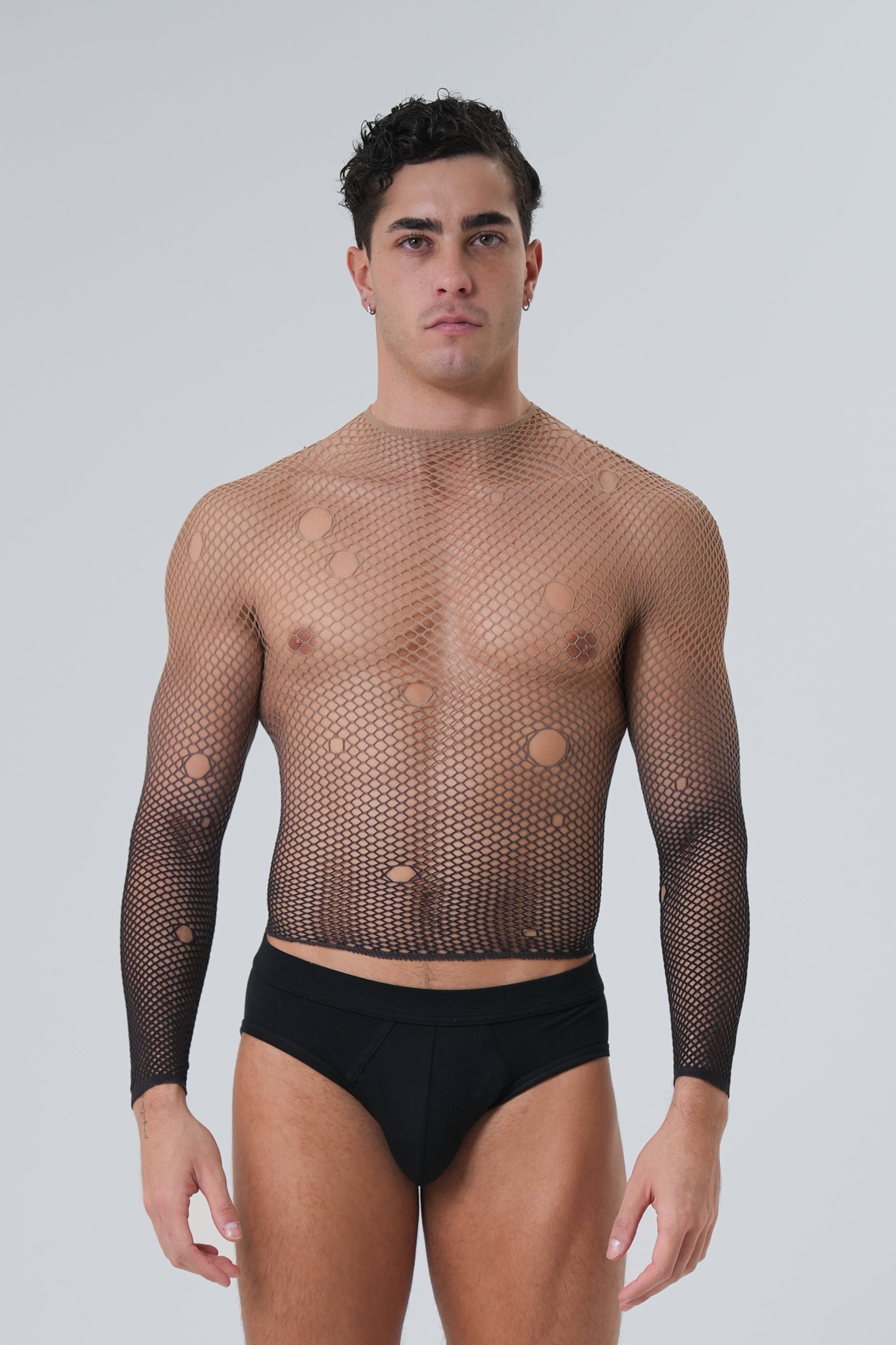 FEEL IT TOP - BROWN